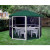 Round Gazebo 3 Seasons 11 Feet  Diameter White/Green