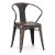 Helix Chair Antique Black Gold