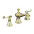 Revival Widespread Lavatory Faucet In Vibrant Polished Brass