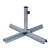 Grey Patio Umbrella Stand