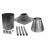 Universal Rubber Boot FL Kit 6-8x2 Inches
