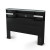 South Shore Full Bookcase headboard Black Onyx & Charcoal