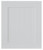 Thermo Door Odessa 15 x 17 1/2 White