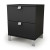 Spectra  Night Stand Solid Black