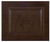 Wood Door Naples 17 3/4 x 15 Choco