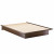 Lux Full Platform Bed Chocolate