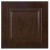 Wood Door Naples 15 x 15 Choco