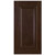 Wood Door Naples 11 7/8 x 22 1/2 Choco