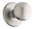 Yukon dummy knob - satin chrome