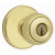 Yukon keyed entry knobset - bright brass.