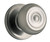 Phoenix single dummy  knob - antique nickel finish