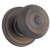 Phoenix single dummy  knob - venetian bronze finish