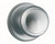 Troy single dummy  knob - satin chrome finish