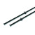 Wrought Iron Knuckle Hallway Baluster Set 1/2 In. x 1/2 In. x 38 In.