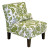 Armless Chair in Canary Moss