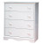 Tender Dreams 4-Drawer Chest Pure White