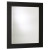 Manhattan Mirror; Black - 24 Inches x 36 Inches