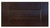 Wood Drawer front Barcelona 15 x 7 1/2 Choco