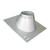 Max Chimney 7 Inch diameter Roof Flashing 0/12-6/12