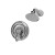 Jasmine Single-Handle Shower Only Trim Kit with Rain Showerhead in Polished Chrome