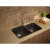 Silgranit; Natural Granite Composite Undermount Kitchen Sink; CafÃ©