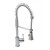 Pekoe Single-Handle Pull-Down Sprayer Kitchen Faucet in Chrome Semi-Professional