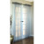Heather Sheer Curtain; Silver - 54 Inches x 95 Inches