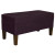 Storage Bench; Premier Microsuede; Purple