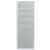 White Aluminum Add-on Blind for Full View Doors 22 Inch x 64 Inch