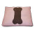 Dog Bone Pink Pet Bed