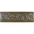 2 Inchx6 Inch Cast Bronze Metal Corbel Border