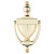 Brass Door Knocker - 3.25 in x 6.25 in