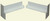 6-9/16 Inch White Sloped Sill Pan End Caps (1-Pair)