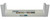 2-1/16 Inch x 39 Inch White PVC Sloped Sill Pan for Door and Window Installation and Flashing (Complete Pack)