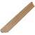 Oak Bullnose Stair Tread Cap 7/8 In. x 1-7/8 In. x 11-1/4 In.