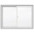 5000 SERIES Vinyl Double Sliding Window 48x35; 3 1/4 inch frame