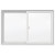 1700 SERIES Vinyl Clad Slider 47 3/8 inch x 30 7/8 inch; 4 9/16 inch frame