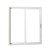 Sliding Patio Door with Low E-5 Foot Wide X 81 7/8 High-5 3/8 Inch Jamb Depth Right Hand Operation