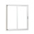 Sliding Patio Door with Low E-6 Foot Wide X 81 7/8 High-7 1/4 Inch Jamb Depth Right Hand Operation