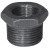 Fitting Black Iron Hex Bushing 3/8 Inch x 1/8 Inch