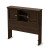 Harmony Twin 39 Inch Bookcase Headboard Mocha