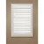 24 in. x 72 in. White 2.5'' Premium Faux Wood Blind