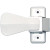 Universal Latch White