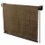 96 Inch x 72 Inch Coolaroo Sandalwood Exterior Roller Shade; 92% UV Block