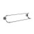 Bancroft 24 Inch Double Towel Bar in Polished Chrome
