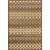 Athina Dark Gray Light Brown Rug - 3 Ft. 11 In. x 5 Ft. 3 In.