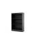 Freeport 3-Shelf Bookcase Pure Black