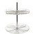 Full Round Frosted Nickel Wire Lazy Susan - 28 Inches Diameter