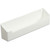 Polymer White Sink Front Tray With Stops - 15.375 Inches Wide