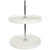 Full Round 2 Shelf Poly Lazy Susan - 18 Inches Diameter